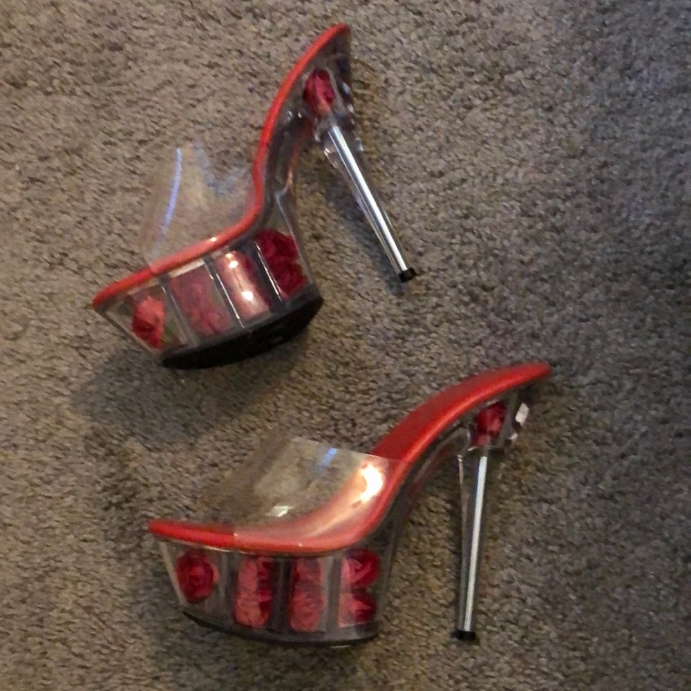Y2k stripper heels!!